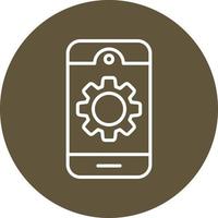 Mobile App Vector Icon