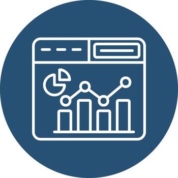 Web Analytics Vector Icon