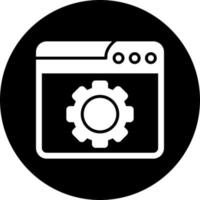 Wed Settings Vector Icon