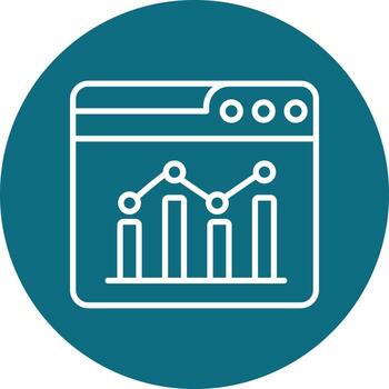 Web Analytics Vector Icon