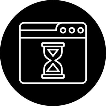 icono de vector de carga