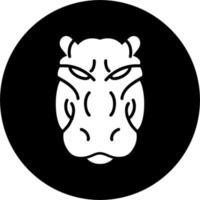 Hippopotamus Vector Icon