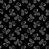 Car Vinyl Wrap dark seamless background. Vector Vehicle pattern