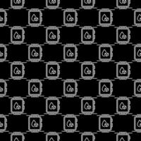 Glucometer in Smartwatch vector Blood Glucose Monitoring outline seamless pattern