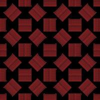 Two Shipping Containers vector dark outline seamless pattern