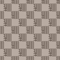 Roof Installation vector concept line seamless pattern