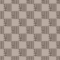 Roof Installation vector concept line seamless pattern