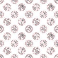Stop Corruption and Bribery vector concept seamless pattern