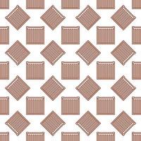 Shipping Container vector concept line seamless pattern