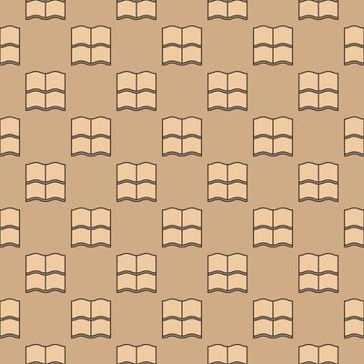 Roof Clay Tile vector Roofing colored seamless pattern