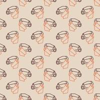 Vehicle Wrapping and Advertising vector geometric seamless pattern