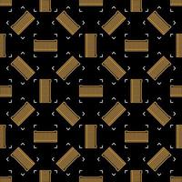 Freight Container vector outline creative seamless pattern