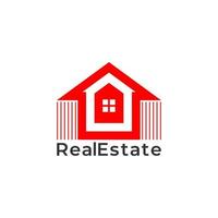 symbol logo vector of real estate fast arrow simple geometric design