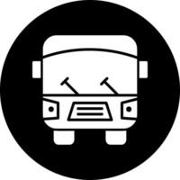 icono de vector de bus