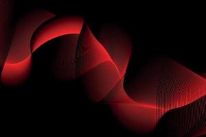 red and black wave abstract background, suitable for landing page and computer desktop background. 3d vector