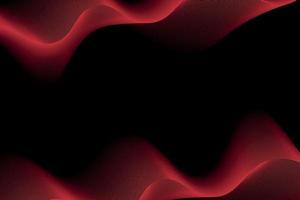 red and black wave abstract background, suitable for landing page and computer desktop background. 3d vector