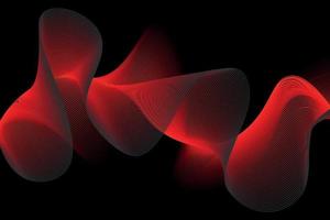 red and black wave abstract background, suitable for landing page and computer desktop background. 3d vector