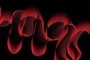 red and black wave abstract background, suitable for landing page and computer desktop background. 3d vector