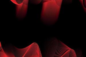 red and black wave abstract background, suitable for landing page and computer desktop background. 3d vector