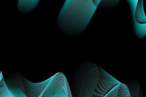 blue light and black lines. wave abstract background, suitable for landing page and computer desktop background. 3d vector