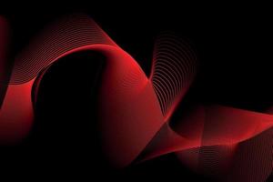 red and black wave abstract background, suitable for landing page and computer desktop background. 3d vector