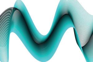 blue light and balack wave abstract background, suitable for landing page and computer desktop background. 3d vector