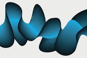 blue light and balack wave abstract background, suitable for landing page and computer desktop background. 3d vector