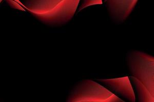 red and black wave abstract background, suitable for landing page and computer desktop background. 3d vector