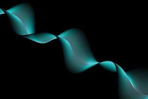 blue light and black lines. wave abstract background, suitable for landing page and computer desktop background. 3d vector