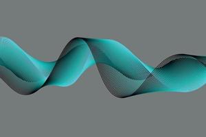 blue light and black lines. wave abstract background, suitable for landing page and computer desktop background. 3d vector