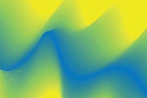 yellow and green gradient wave abstract background. modern graphic for landing page and computer desktop background. 3d vector