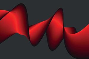 red and balack wave abstract background, suitable for landing page and computer desktop background. 3d vector