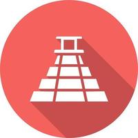 Aztec Pyramid Vector Icon