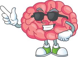 Brain Cartoon character vector