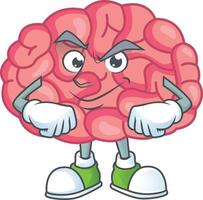 Brain Cartoon character vector