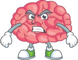 Brain Cartoon character vector