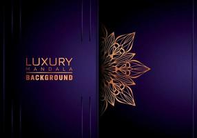 Luxury mandala background ornamental, arabesque style With Golden Arabesque Pattern Style. Decorative Mandala Ornament For Print, Brochure, Banner, Cover, Poster, Invitation Card vector