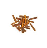 Top view of cinnamon isolated png