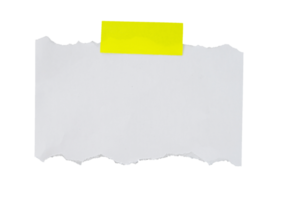 blank note paper with clip png