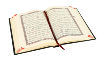 open Quran book