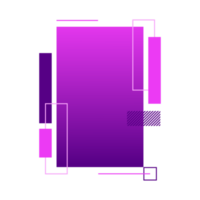 rectangle gradient shape for copy space png