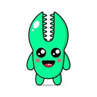 cute illustration monsters design mascot kawaii vector