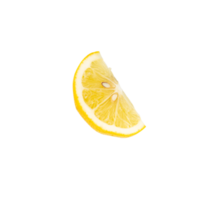 Half of lemon isolated for design element png