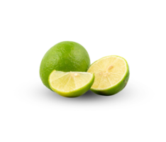 Whole and slice lime isolated for design element png
