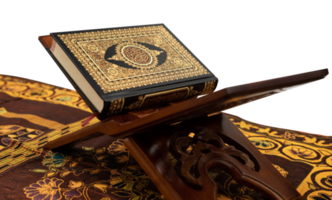 holy Quran with a cover png