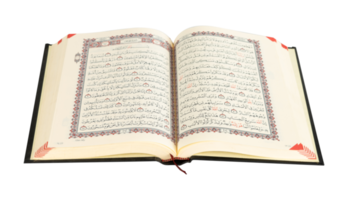 open holy Quran isolated png