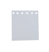 blank note paper isolated for copy space png