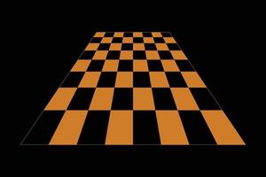 chess board isolated for design element vector