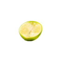 half of lime isolated for design element png