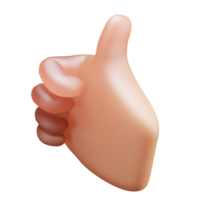 hand with thumb up png